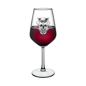Pohár na víno Vivas Skull, 345 ml