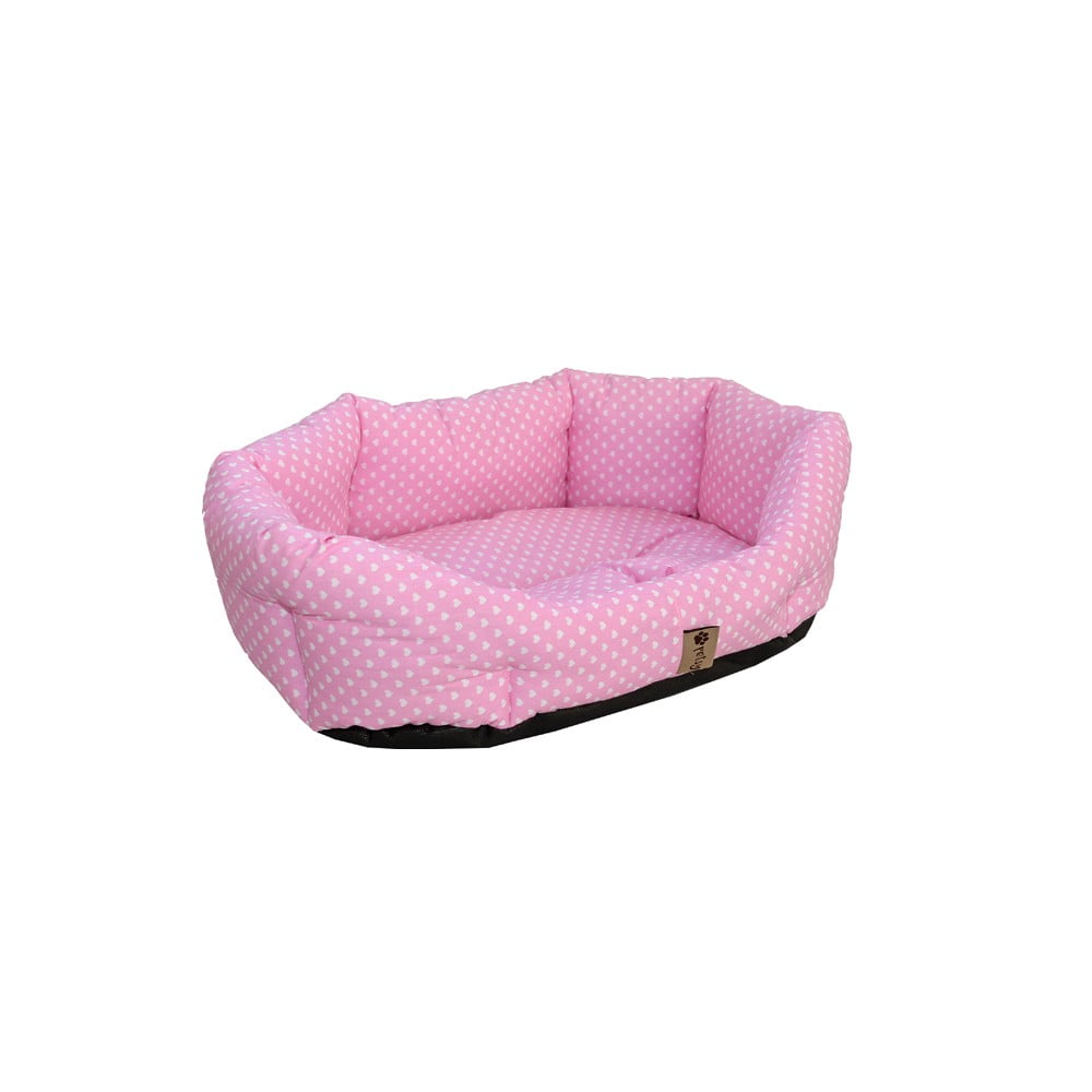E-shop Ružový bavlnený pelech 50x40 cm Pinky - Petsy