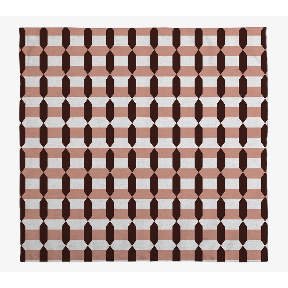 Obrázok Sada 4 látkových obrúskov s prímesou ľanu Linen Couture Garland Geometric, 43 x 43 cm