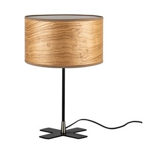 Hnedá stolová lampa Bulb Attack Ocho, ⌀ 25 cm