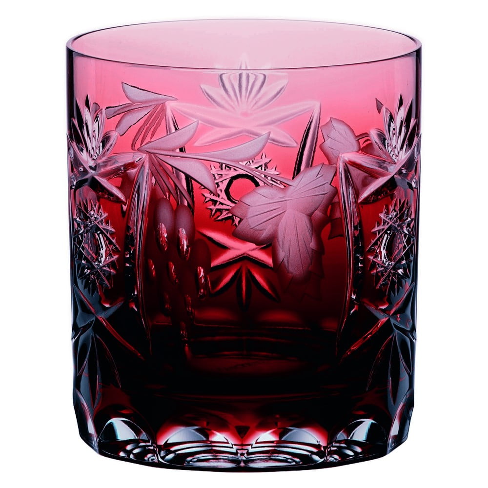 Obrázok Červený pohár na whisky z krištáľového skla Nachtmann Traube Whisky Tumbler Copper Ruby, 250 ml