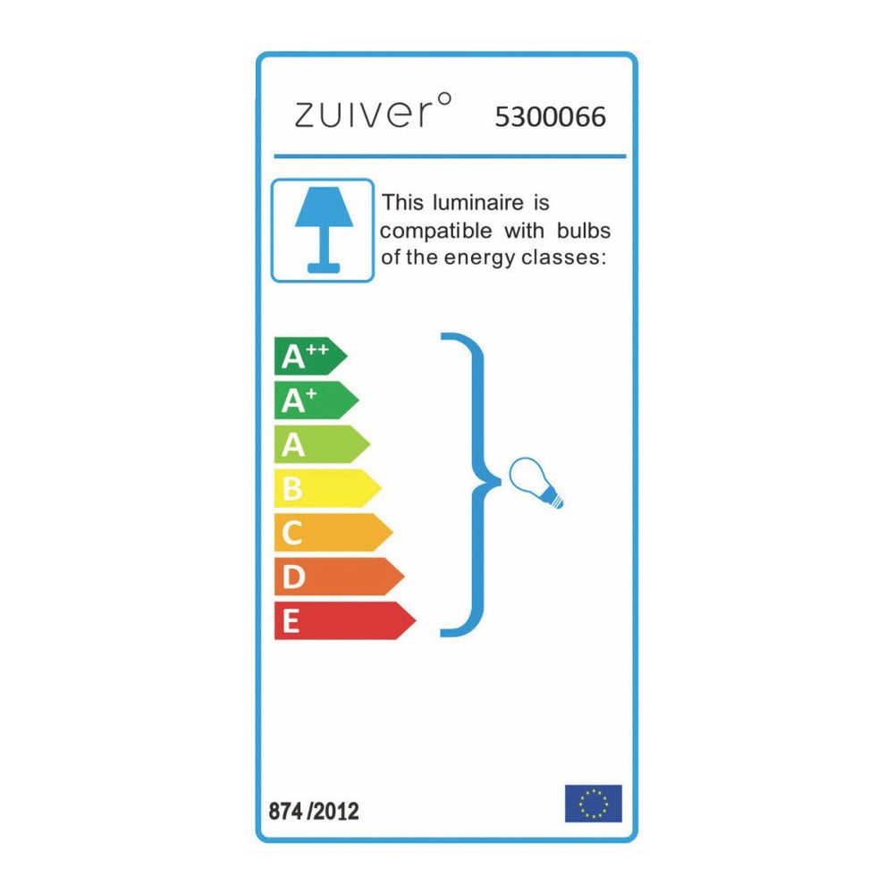 Obrázok Sivé stropné svietidlo Zuiver Dek, Ø 51 cm