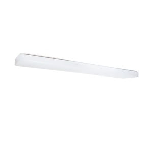 Biele stropné svietidlo s ovládaním teploty farby SULION, 120 × 30 cm