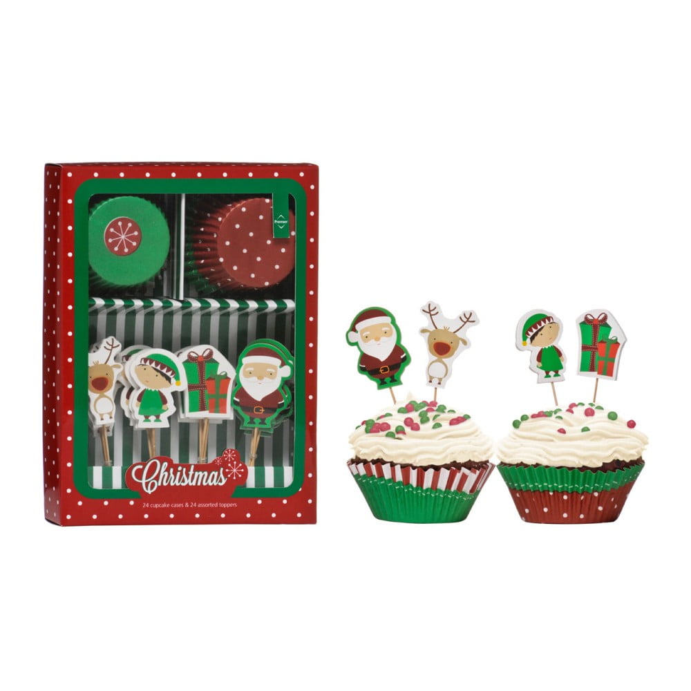 E-shop Zdobiaci set na cupcaky Premier Housewares Christmas Cupcake