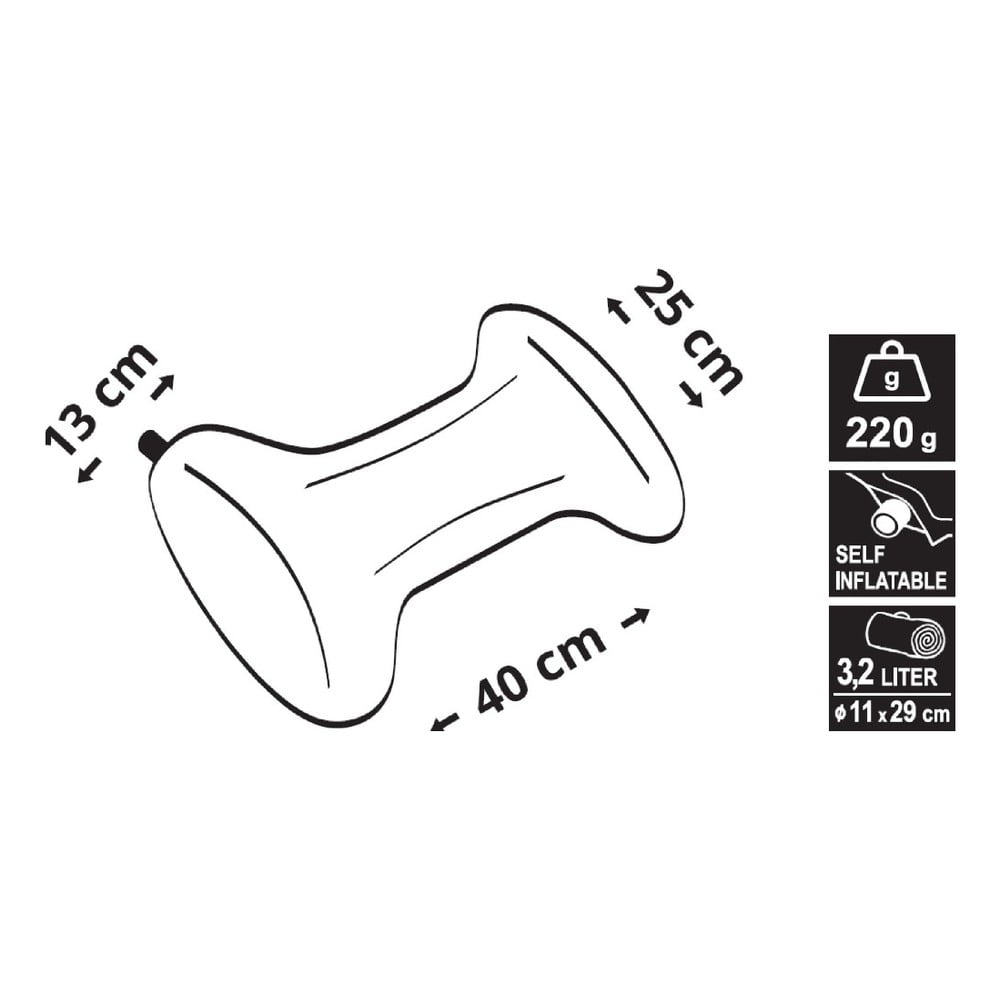 Obrázok Cattara BONE 40x25x13cm zelený (8591686133189)