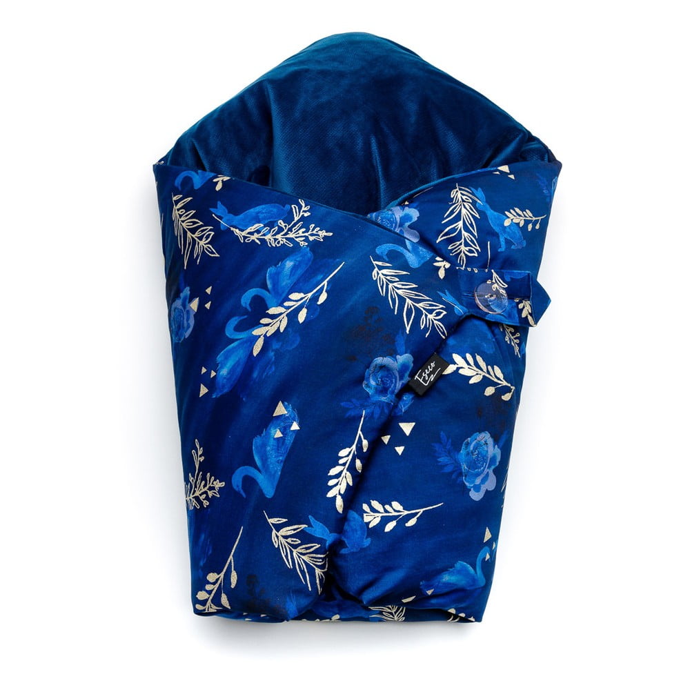 E-shop Bavlnená obliečka na zavinovačku ESECO Swan Lake, 80 x 80 cm