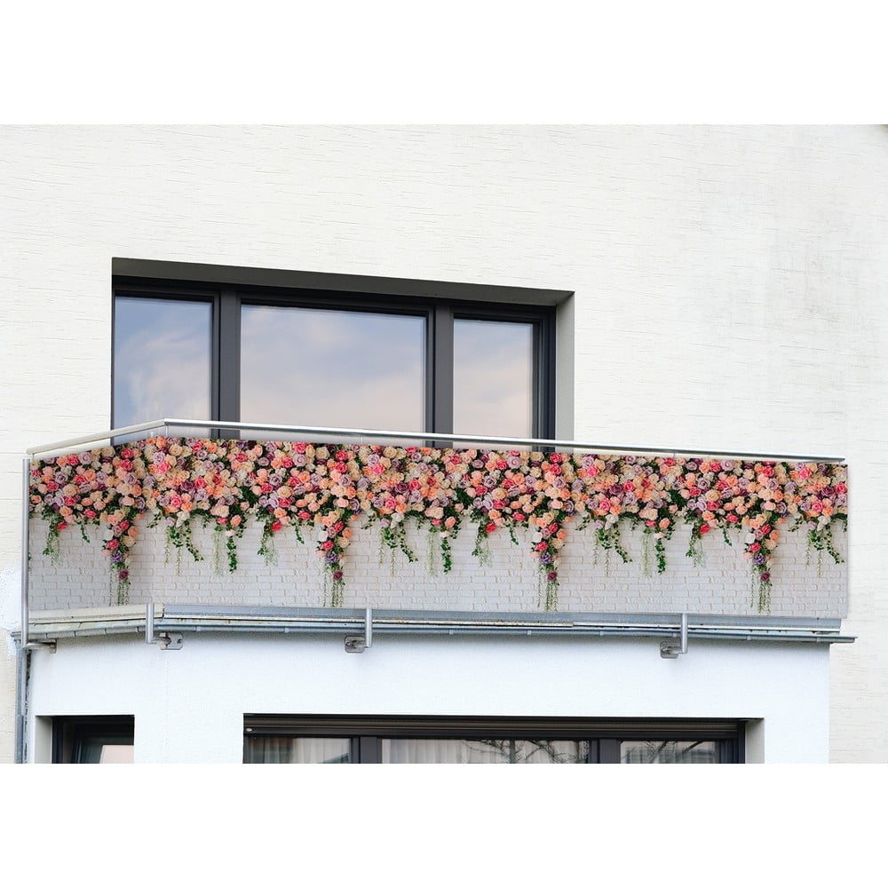E-shop Balkónová zástena 500x85 cm Roses - Maximex