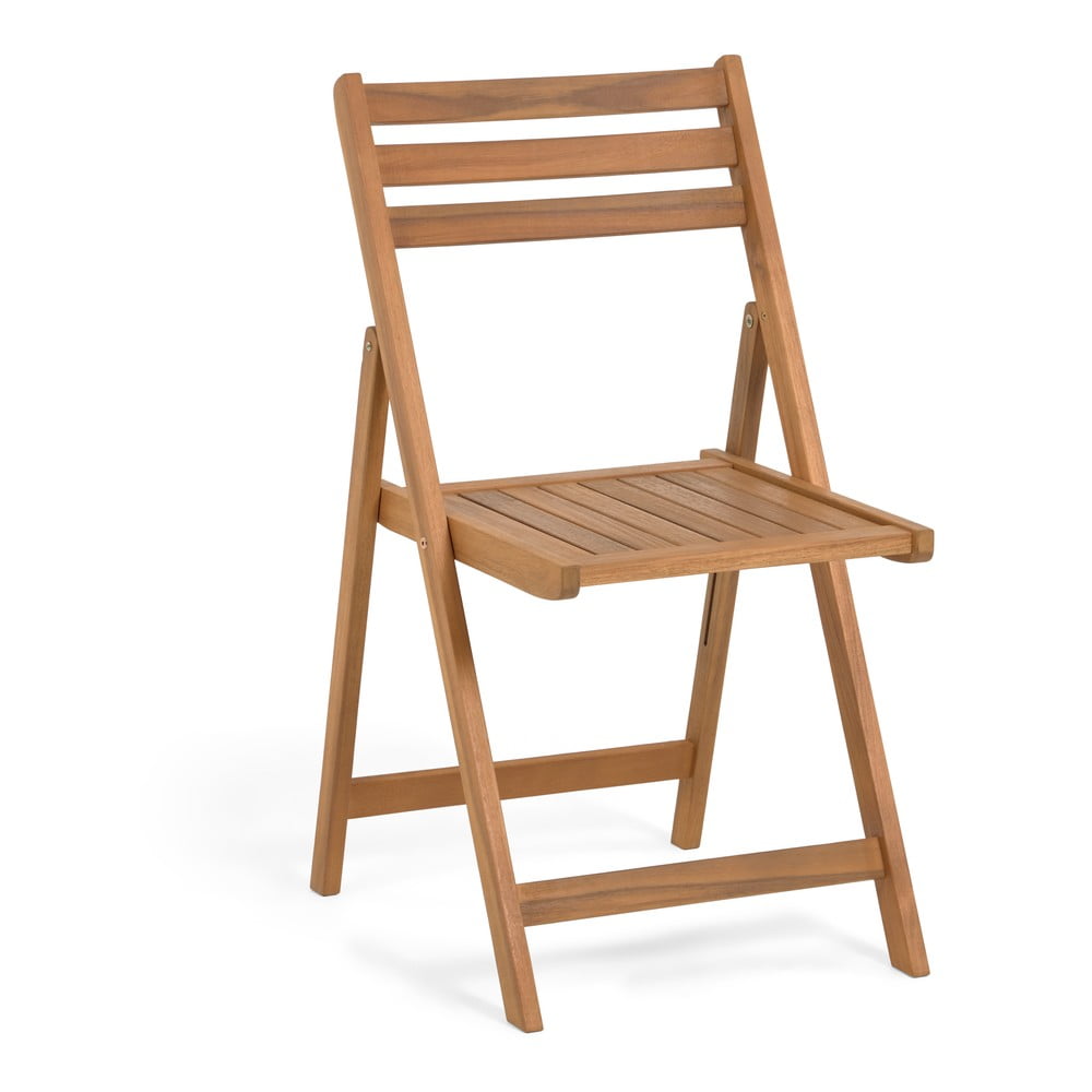 E-shop Skladacia záhradná stolička z akáciového dreva Kave Home Daliana