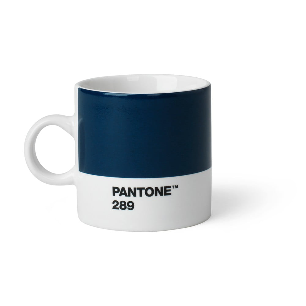 E-shop Tmavomodrý hrnček Pantone Espresso, 120 ml