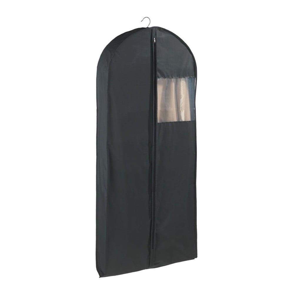 E-shop Čierny obal na oblek Wenko, 135 × 60 cm