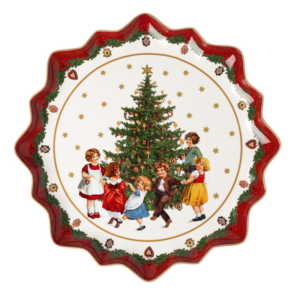 E-shop Porcelánový tanier s vianočným motívom Villeroy & Boch, ø 39 cm