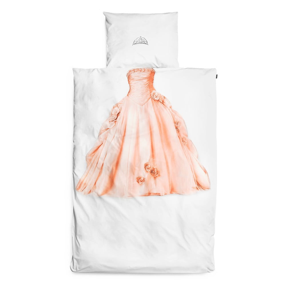 Bavlnené obliečky na jednolôžko Snurk Princess, 140 × 200 cm