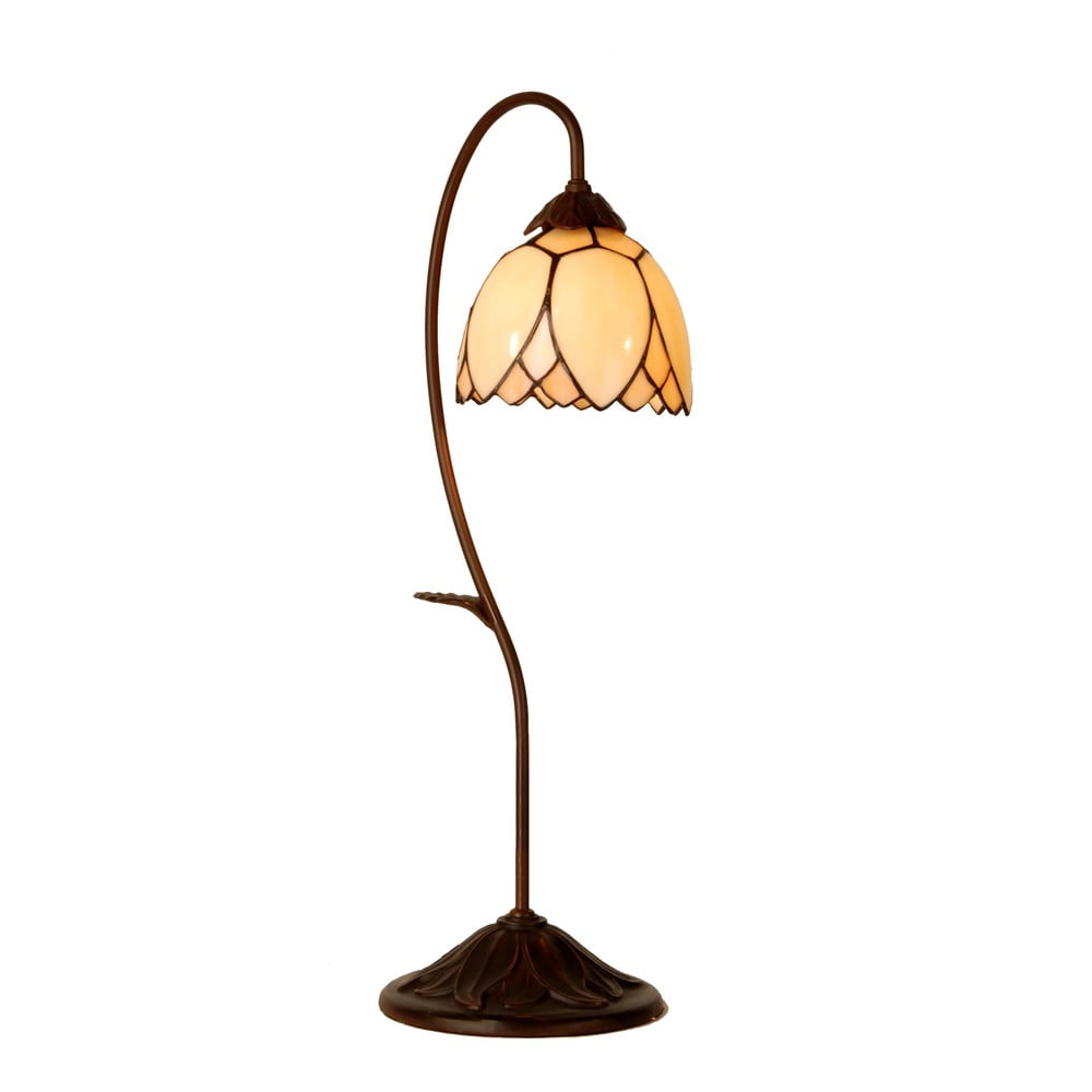 Tiffany stolová lampa Elegant Flower