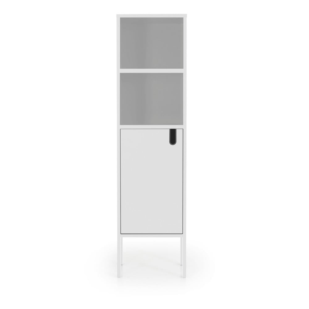 E-shop Biela skriňa Tenzo Uno, výška 152 cm