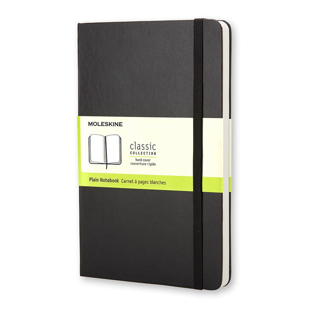 E-shop Čierny zápisník v pevnej väzbe Moleskine, 192 strán