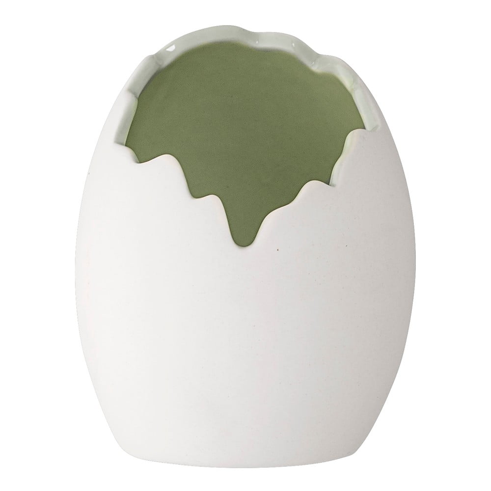 E-shop Porcelánový kvetináč v tvare vajca Bloomingville Nila, ⌀ 8,5 cm