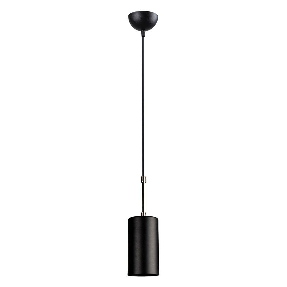 E-shop Čierne závesné svietidlo Squid Lighting Geo, výška 124 cm