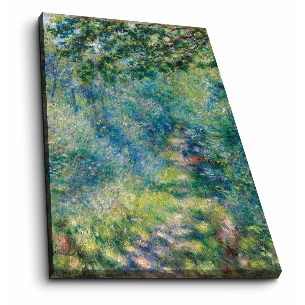 E-shop Nástenná reprodukcia na plátne Pierre Auguste Renoir, 45 × 70 cm