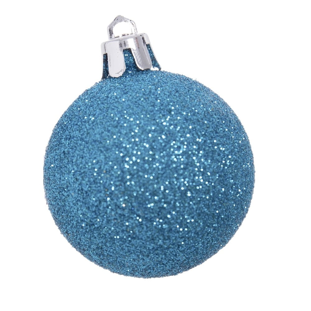 E-shop Modré vianočné ozdoby v súprave 12 ks Casa Selección, ⌀ 4 cm