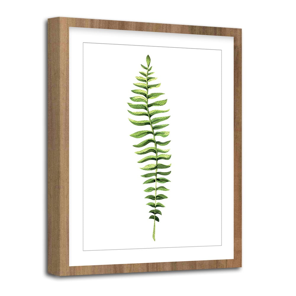 Obrázok Obraz Styler Modernpik Greenery Wooden Fern, 30 × 40 cm