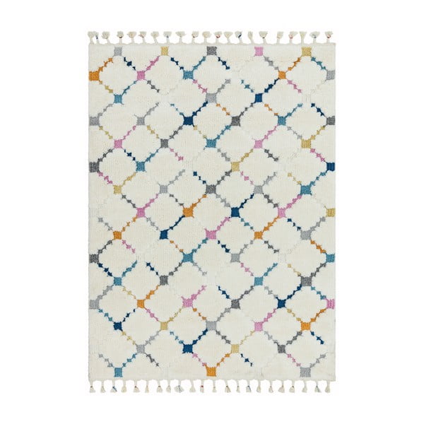 Béžový koberec Asiatic Carpets Criss Cross, 160 x 230 cm