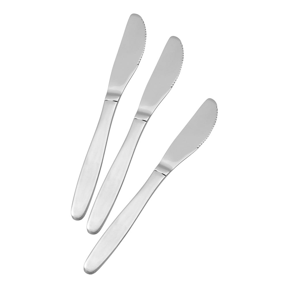 E-shop 3-dielna súprava antikoro jedálenských nožov Nirosta Arlberg