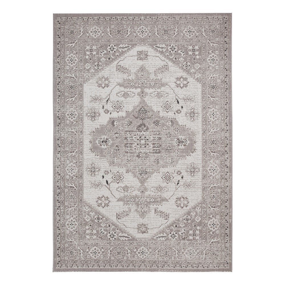 E-shop Sivý/béžový vonkajší koberec 170x120 cm Miami - Think Rugs