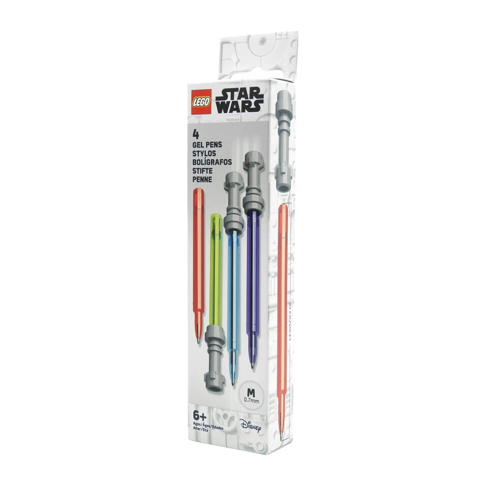 Gélové perá v súprave 4 ks Star Wars – LEGO®