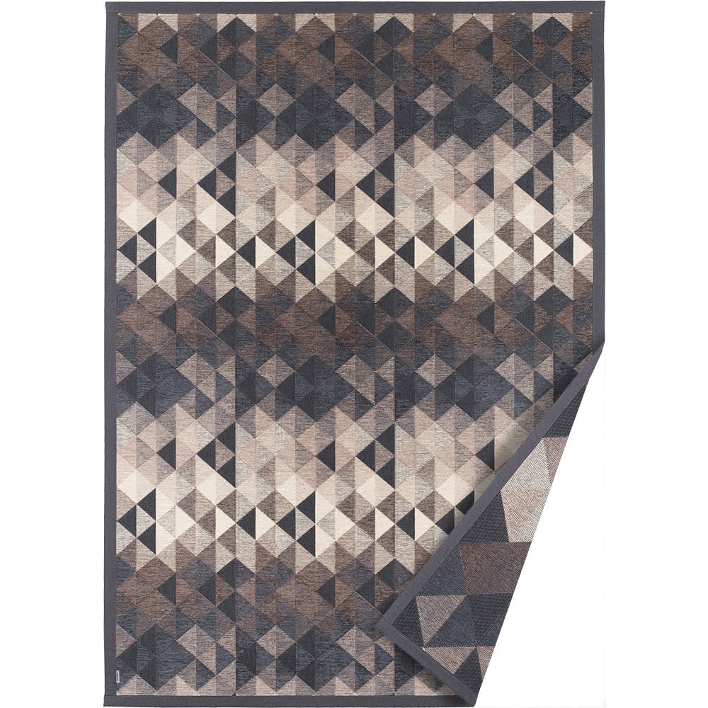 E-shop Sivý obojstranný koberec Narma Kiva, 100 x 160 cm