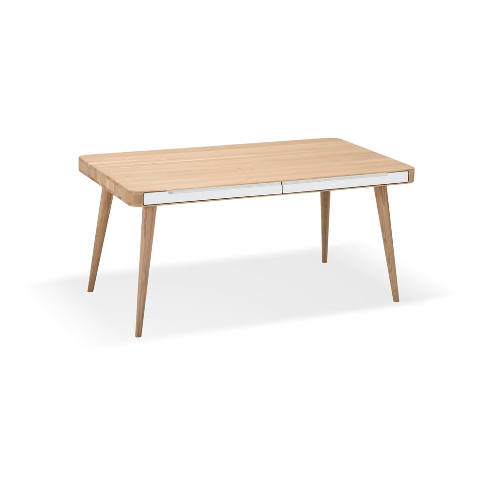 Jedálenský stôl z dubového dreva Gazzda Ena Two, 160 × 90 cm