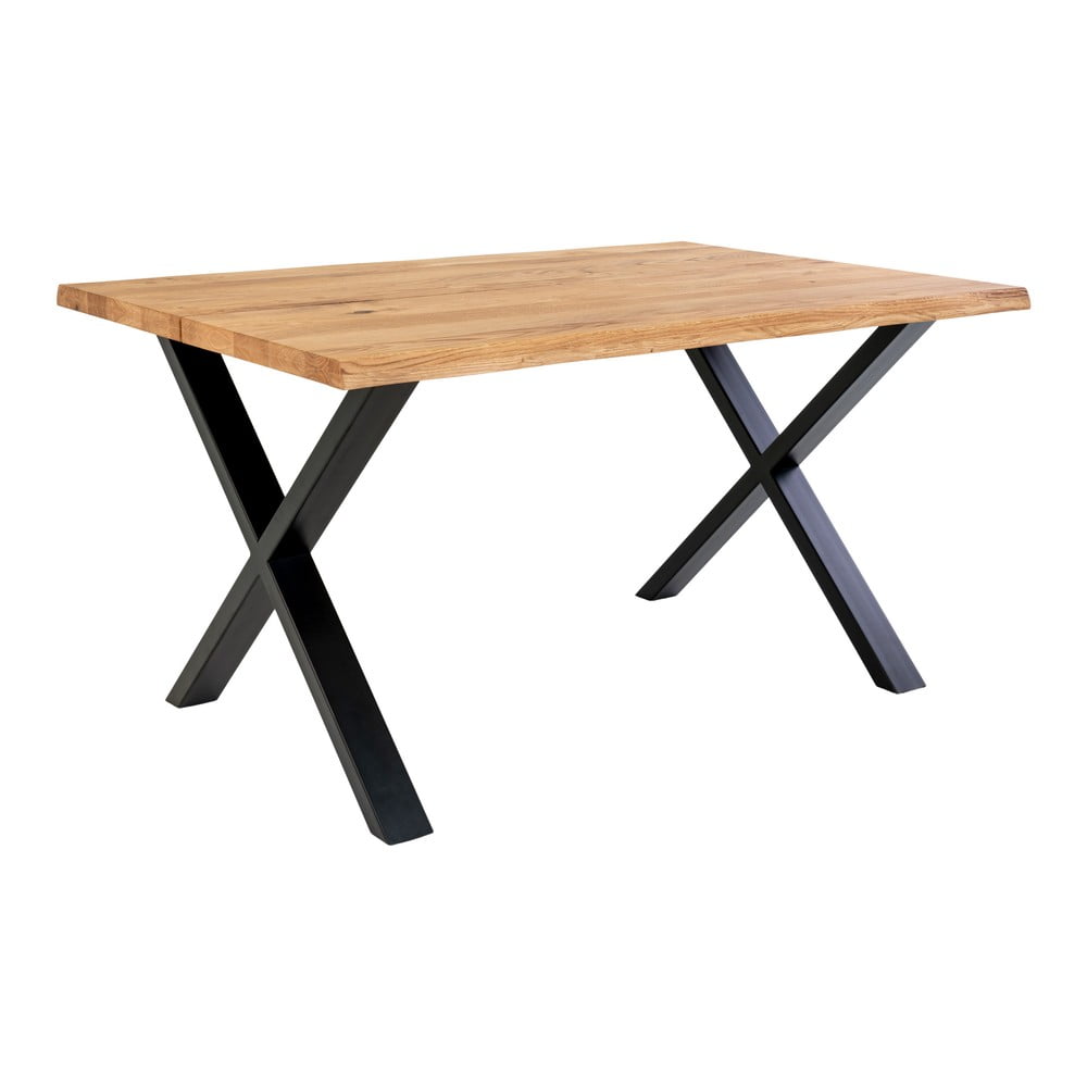 E-shop Jedálenský stôl s doskou z masívneho duba House Nordic Toulon, 140 x 95 cm