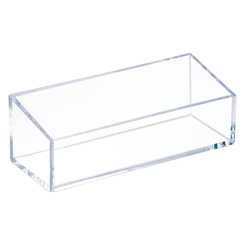 Obrázok Priehľadný stohovateľný box iDesign Clarity, 15 x 6 cm