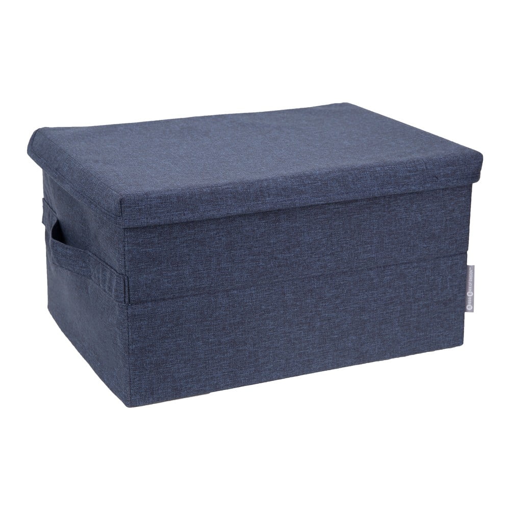 E-shop Modrý úložný box Bigso Box of Sweden Wanda, 30 x 20 cm