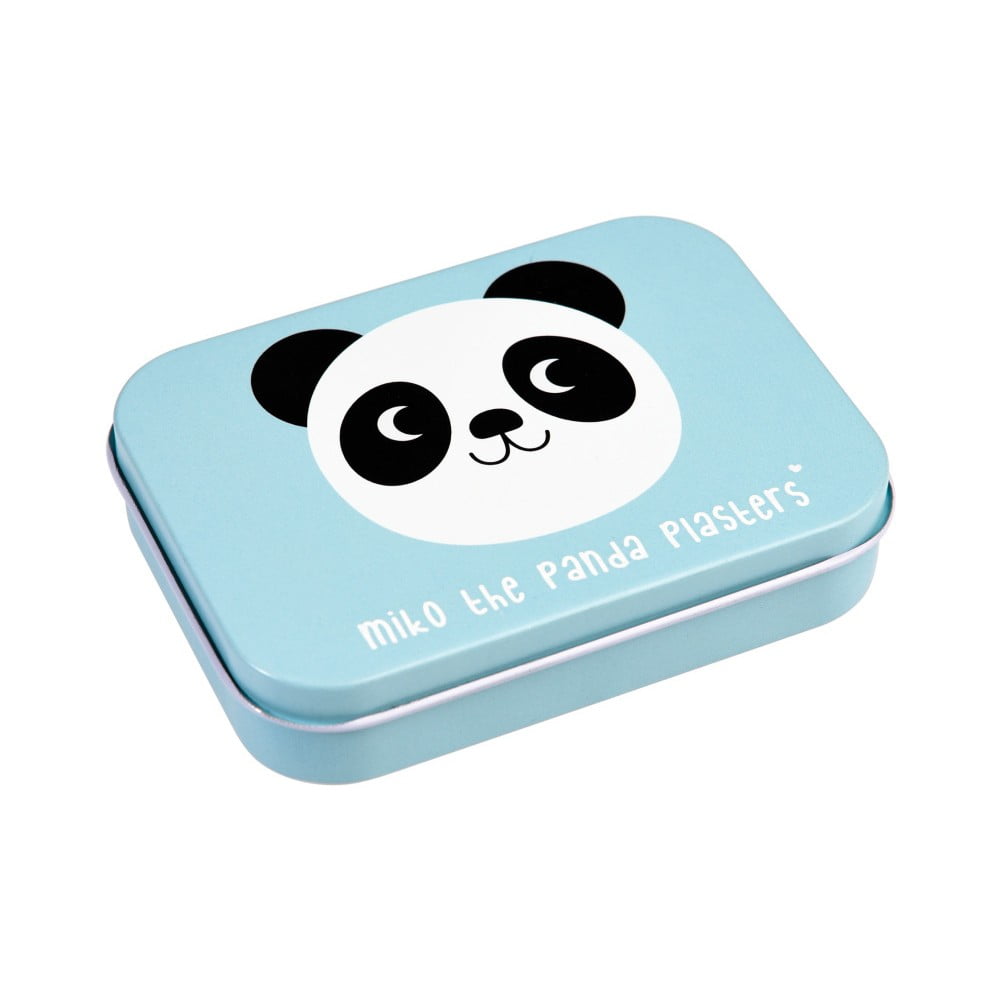 E-shop Sada 30 náplastí v plechovej škatuľke Rex London Miko The Panda