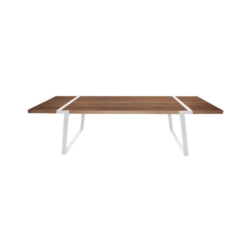 Jedálenský stôl Canett Gigant Nature/White, 290x100x74 cm