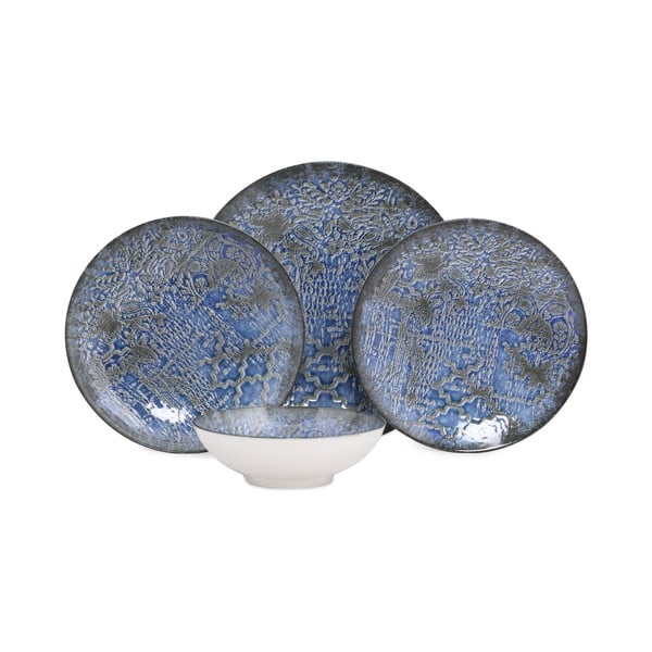 24-dielna súprava porcelánového riadu Güral Porselen Ornaments