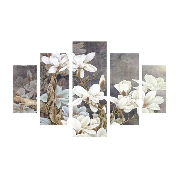 Viacdielny obraz White Blossom, 92 × 56 cm