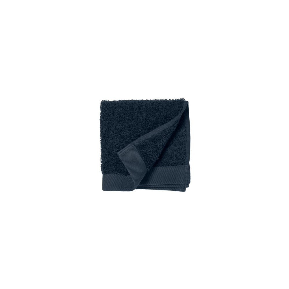 E-shop Modrý uterák z froté bavlny Södahl Indigo, 30 x 30 cm
