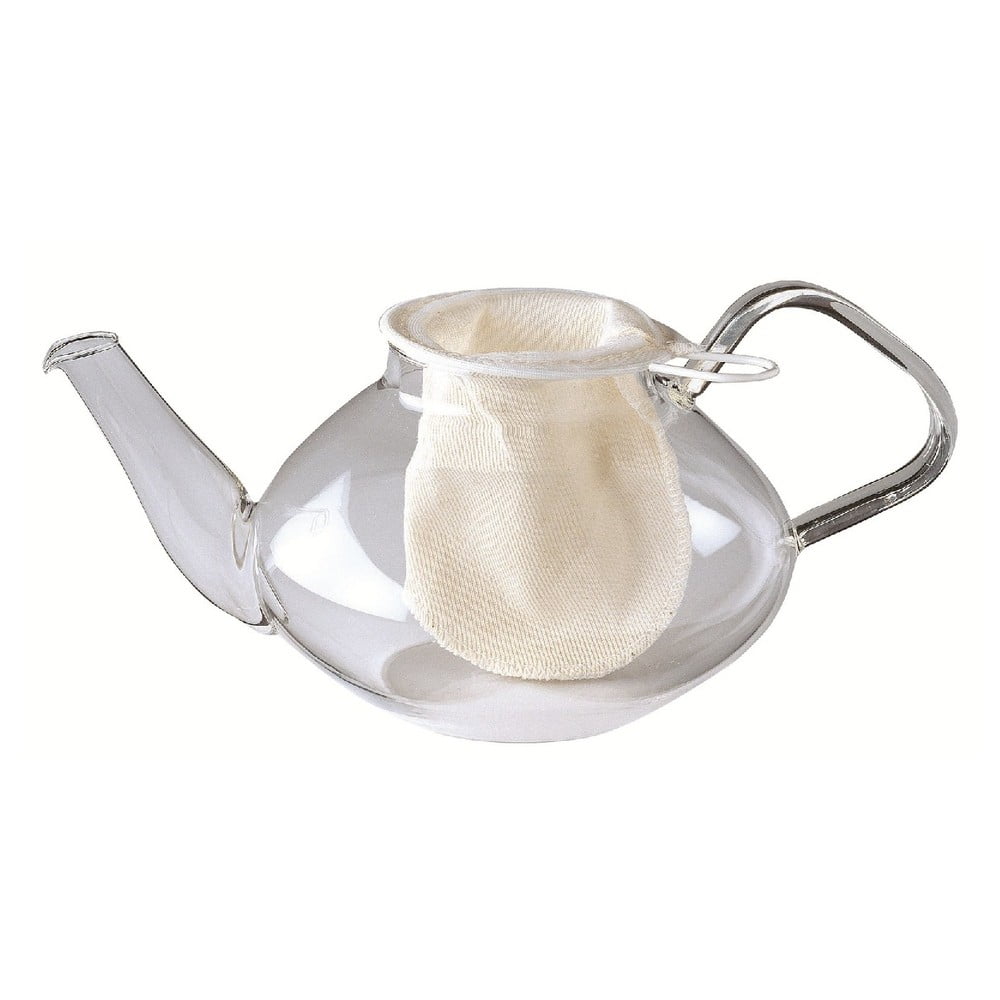 E-shop Biela bavlnená čajová sieťka Westmark, ø 9 cm