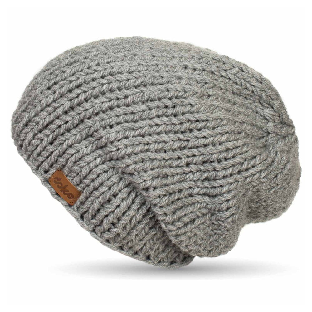 E-shop Ručne pletená čapica DOKE Grey Beanie