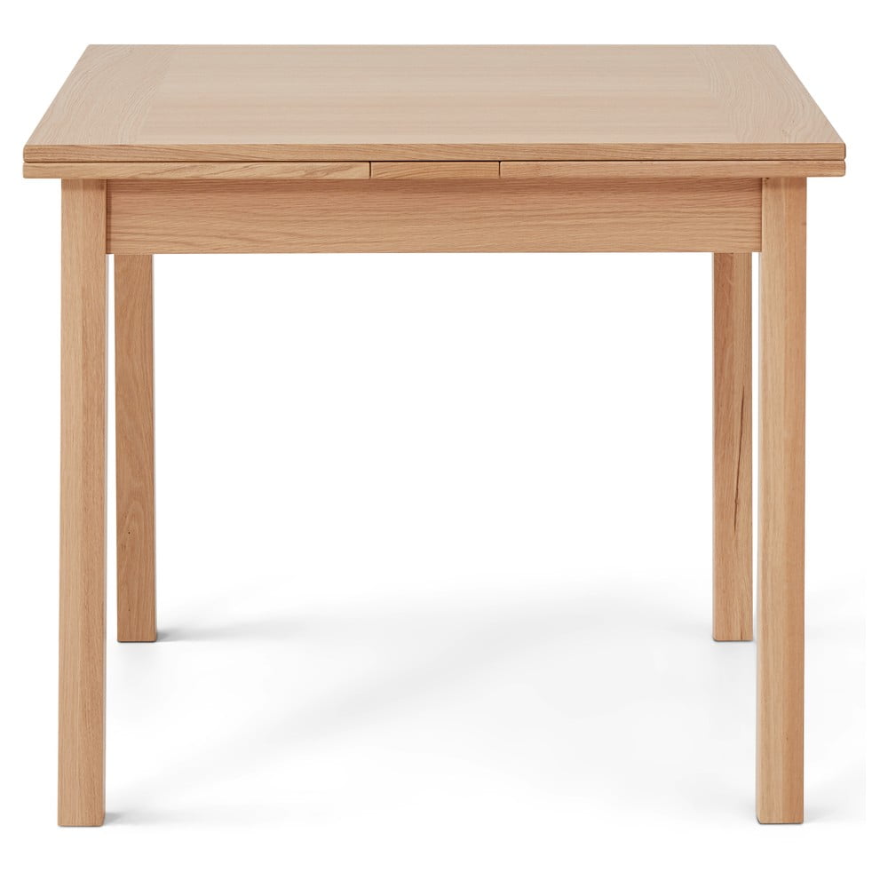 E-shop Rozkladací jedálenský stôl podyhovaný dubom Hammel Dinex 90 x 90 cm
