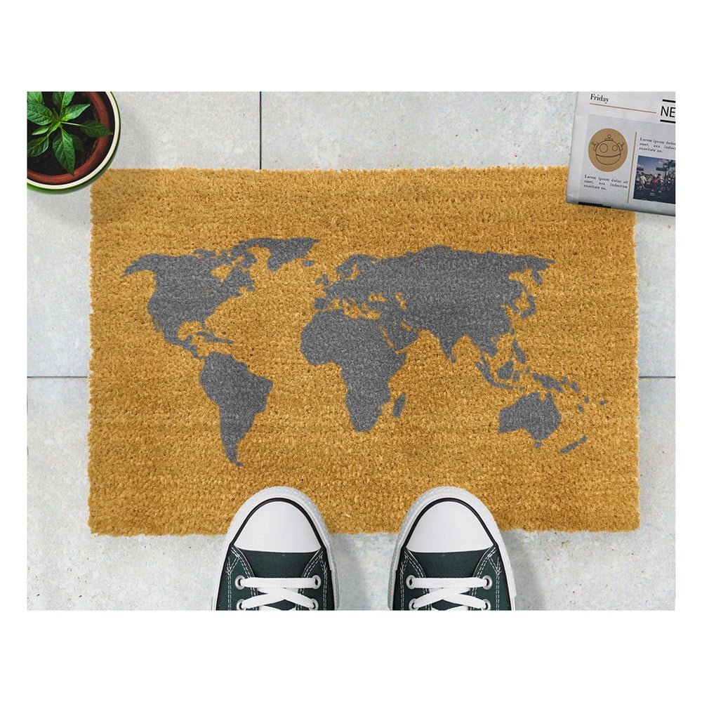 Obrázok Rohožka Artsy Doormats World Map, 40 × 60 cm