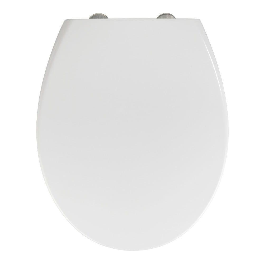 E-shop Biela WC doska z duroplastu s ľahkým zatváraním Wenko Delos