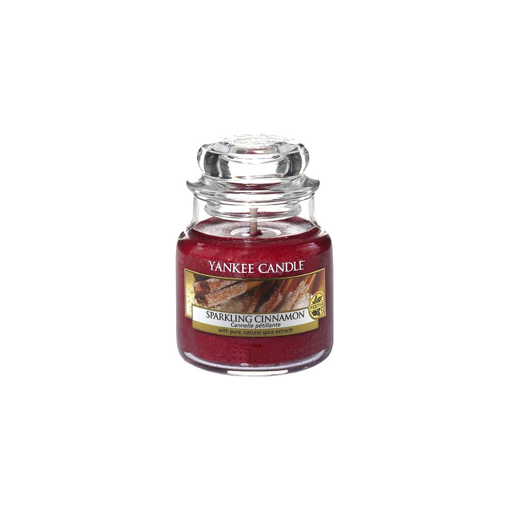 Obrázok Yankee Candle Sparkling Cinnamon vonná sviečka 104 g Classic malá 