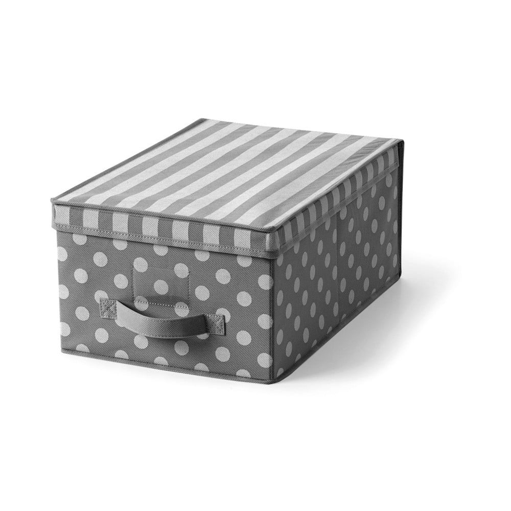Sivý úložný box Cosatto Trend, 30 × 45 cm