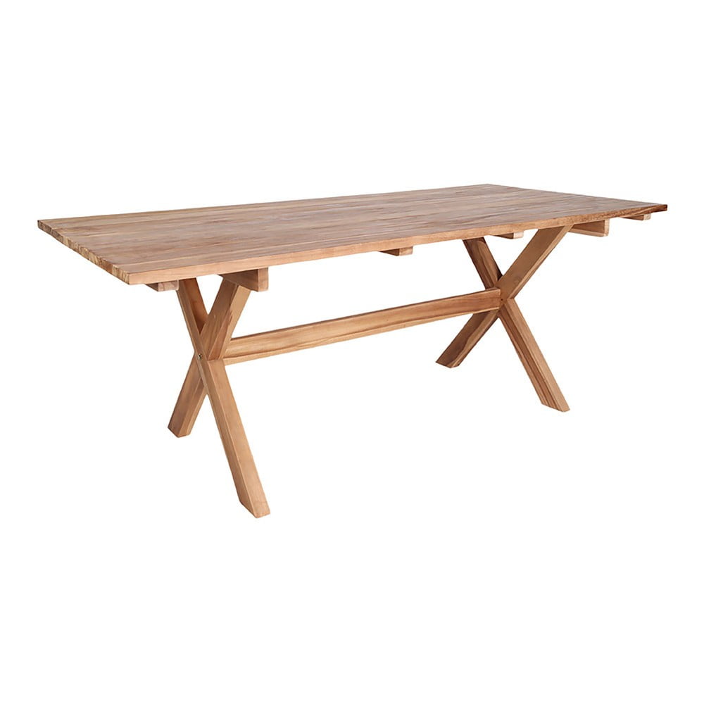 E-shop Vonkajší jedálenský stôl z recyklovaného teakového dreva House Nordic Murcia, dĺžka 200 cm