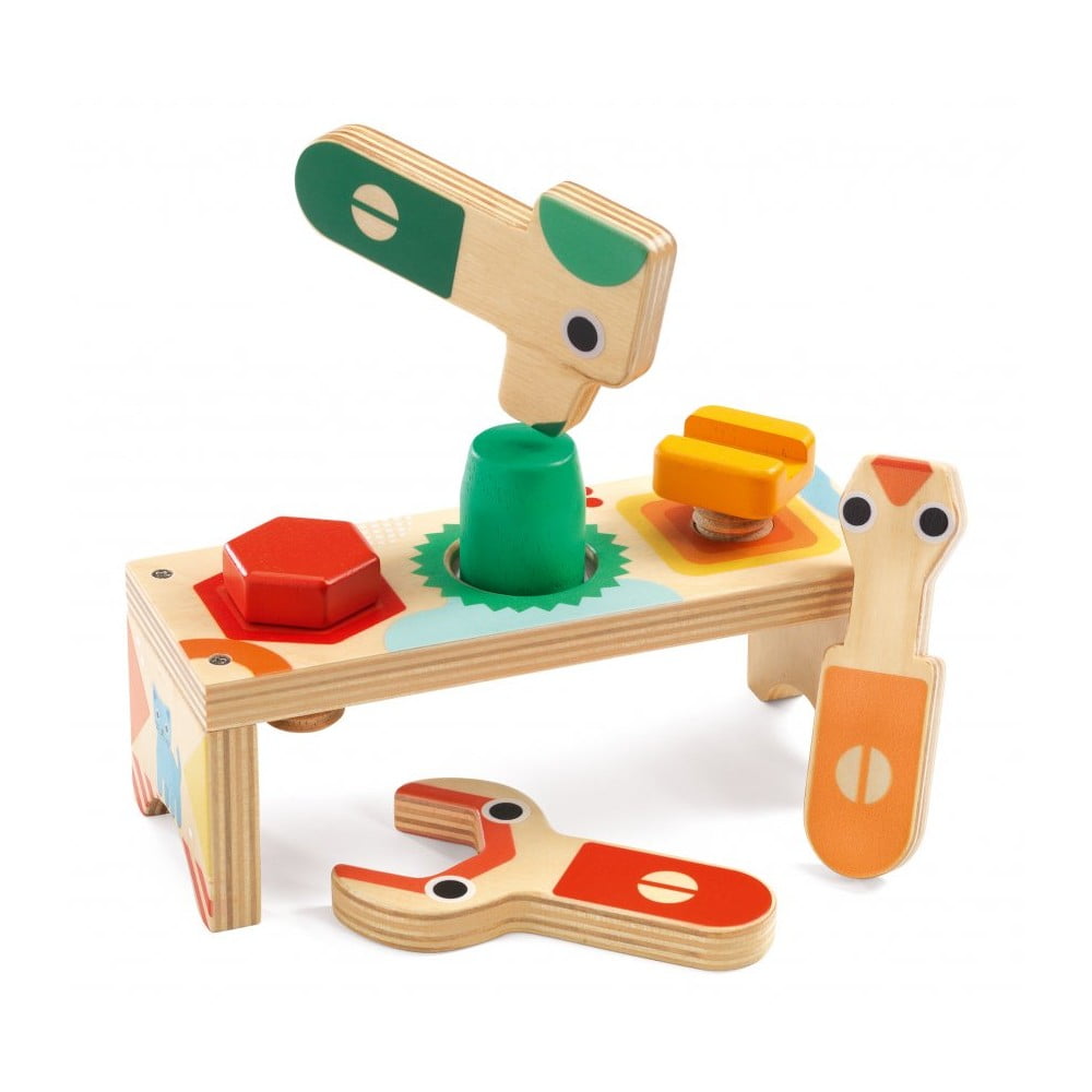 E-shop Drevená hracia súprava pre malých domácich majstrov Djeco