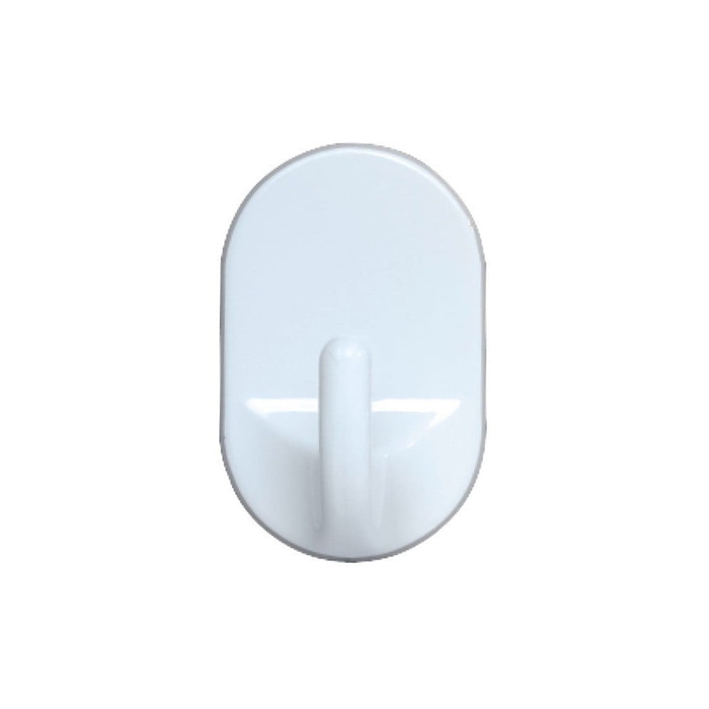 E-shop Sada 3 nástenných háčikov Wenko Medium Oval Hooks White