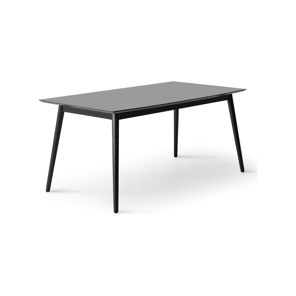 Čierny/antracitovosivý rozkladací jedálenský stôl 90x165 cm Meza – Hammel Furniture