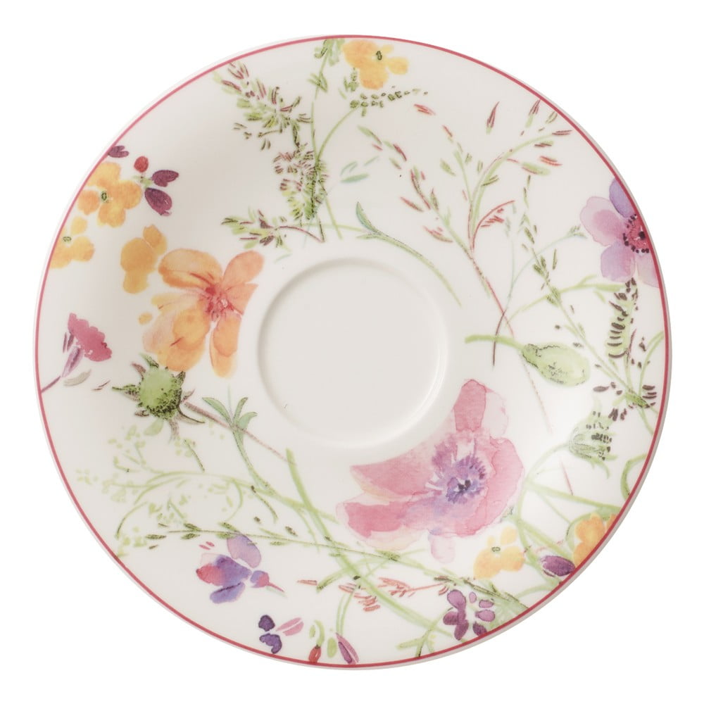 E-shop Porcelánový tanierik s motívom kvetín Villeroy & Boch Mariefleur Tea, ⌀ 16 cm